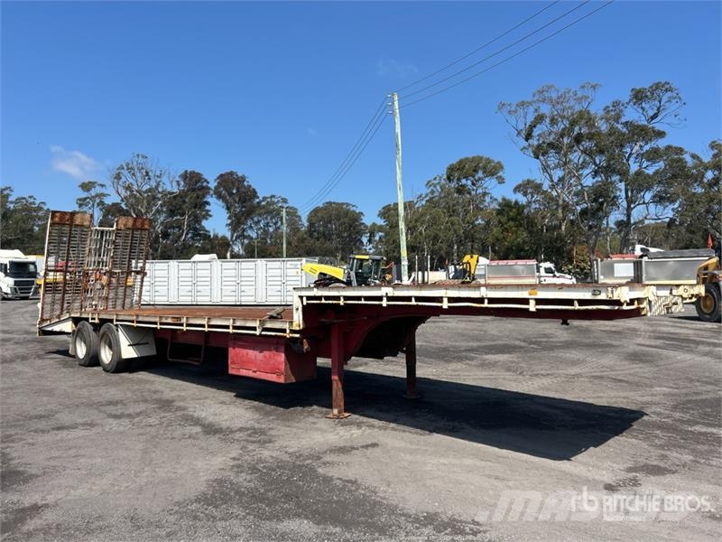 McGrath 13 m Bogie/A Step Deck Trailer Remorque surbaissée