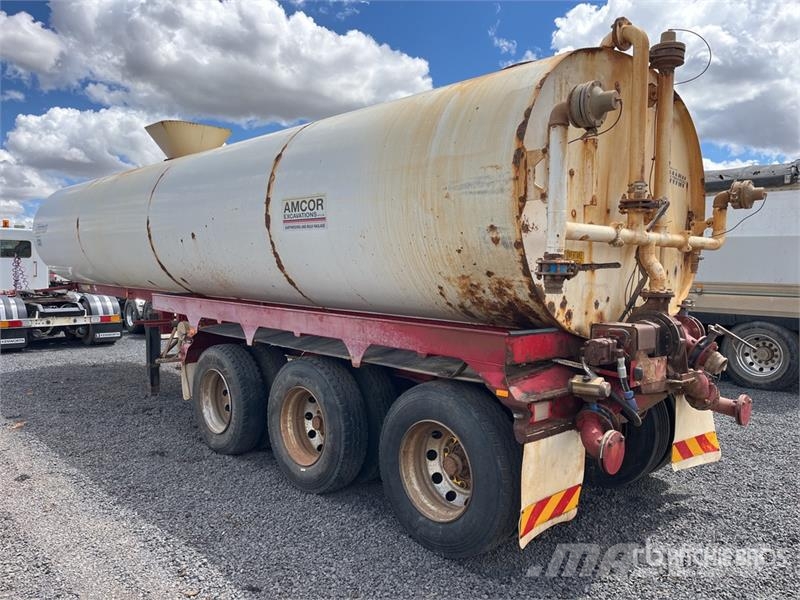 Mick Murray 23000 L Tri/A Water Tank Trailer Egyéb