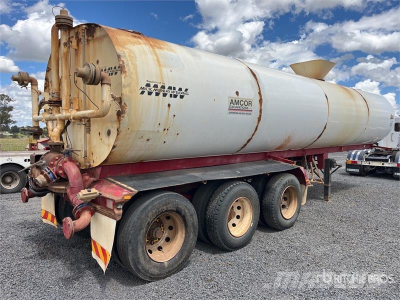 Mick Murray 23000 L Tri/A Water Tank Trailer Egyéb