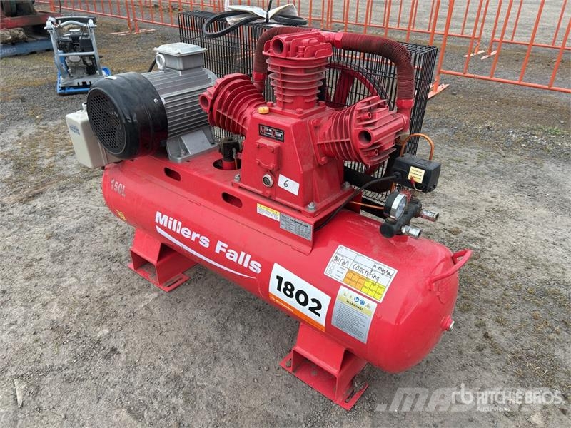 Miller Falls 33 cfm 150 L Electric Air Compressor Kompresoriai