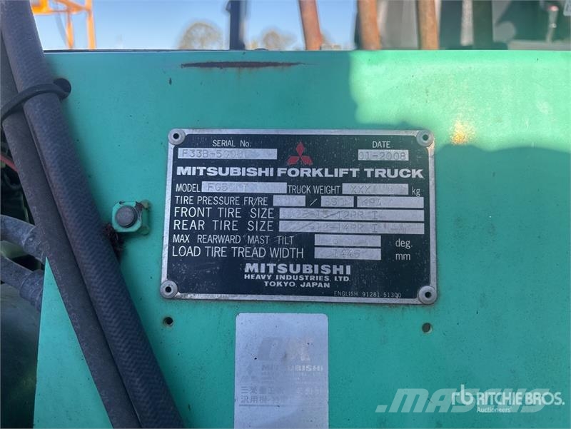 Mitsubishi FG50KT 5000 kg Forklift Інше