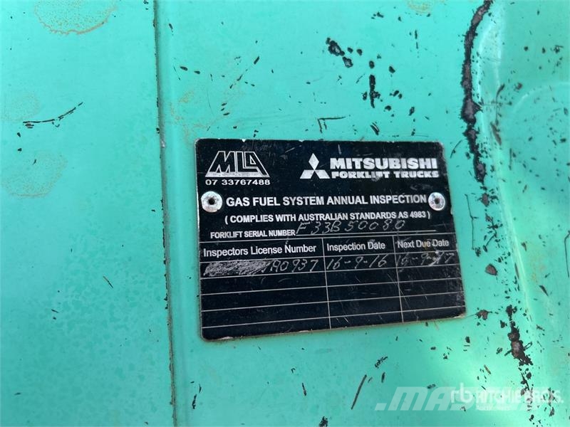 Mitsubishi FG50KT 5000 kg Forklift Інше