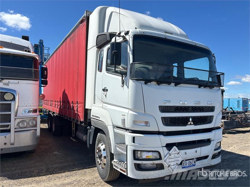 Mitsubishi Fuso FFV 6x2 Curtain Side Truck (Inoperable) Curtain sider trucks