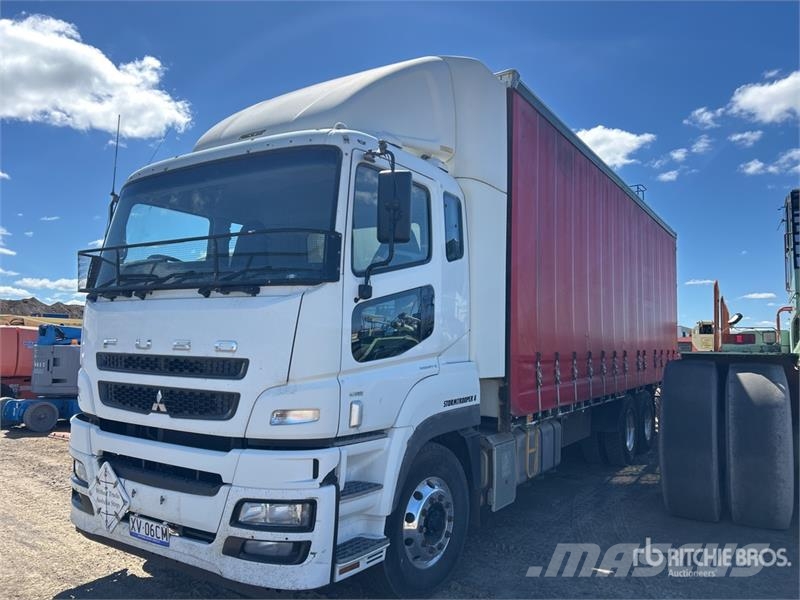 Mitsubishi Fuso FFV 6x2 Curtain Side Truck (Inoperable) Curtain sider trucks