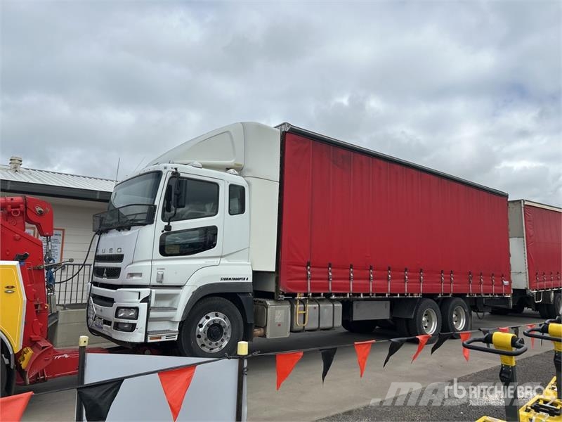 Mitsubishi Fuso FFV Curtain Side Truck (Inoperable) Curtain sider trucks
