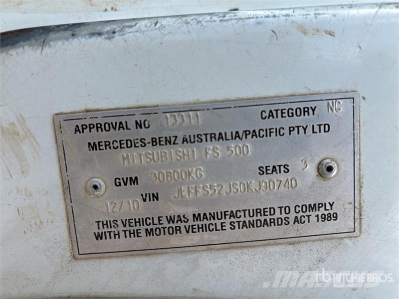 Mitsubishi Fuso FS 500 8x4 Twin-Steer Vacuum Excavator Truck Camion autospurgo