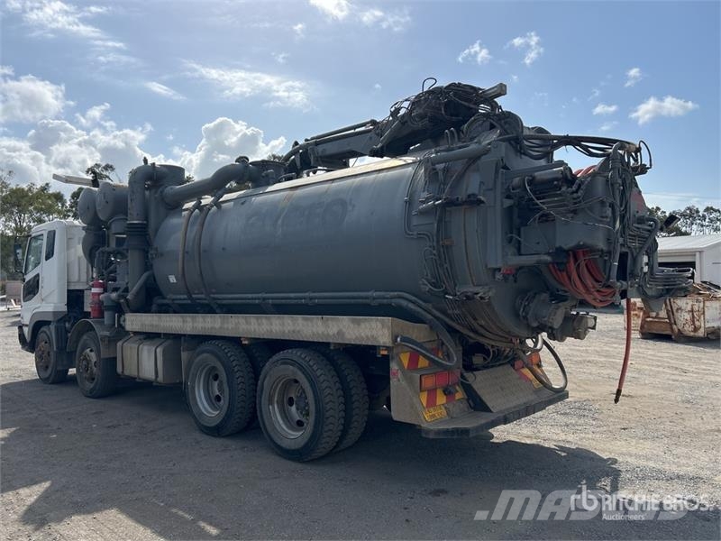 Mitsubishi Fuso FS 500 8x4 Twin-Steer Vacuum Excavator Truck Camion autospurgo