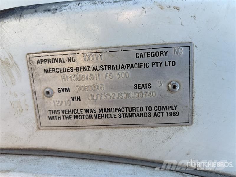 Mitsubishi Fuso FS 500 8x4 Twin-Steer Vacuum Excavator Truck Camion autospurgo