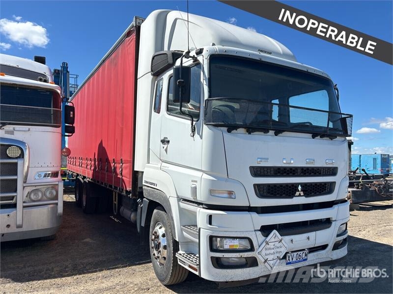 Mitsubishi Fuso FV 500 6x2 Curtain Side Truck (Inoperable) Kamioni sa ceradom