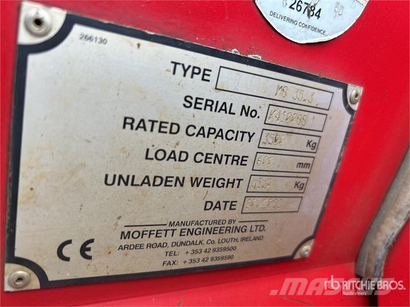 Moffett M8 35.3 Truck Mounted Forklift Truck mounted forklifts