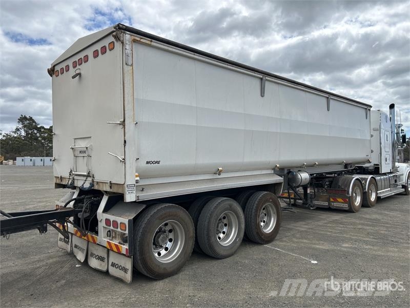 Moore 10 m Tri/A End Dump Trailer 自卸拖车