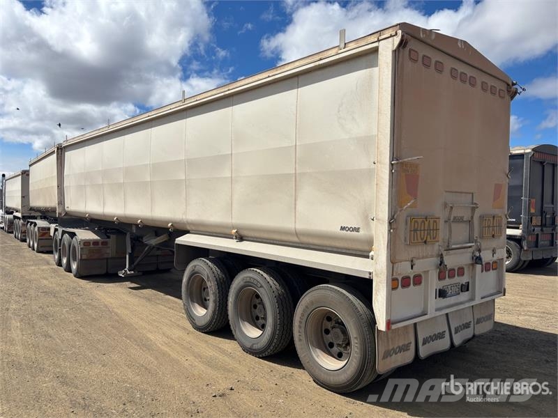 Moore 10 m Tri/A End Dump Trailer Самоскиди