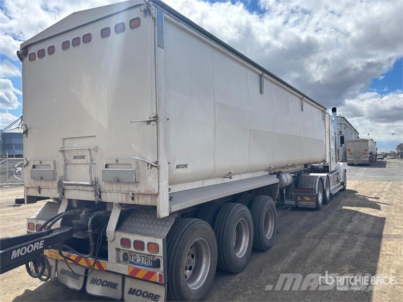 Moore 10 m Tri/A End Dump Trailer Kiperi prikolice
