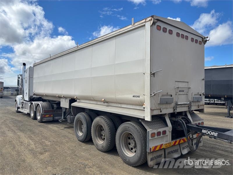 Moore 10 m Tri/A End Dump Trailer Kiperi prikolice