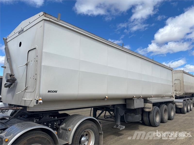Moore 10 m Tri/A End Dump Trailer Kiperi prikolice