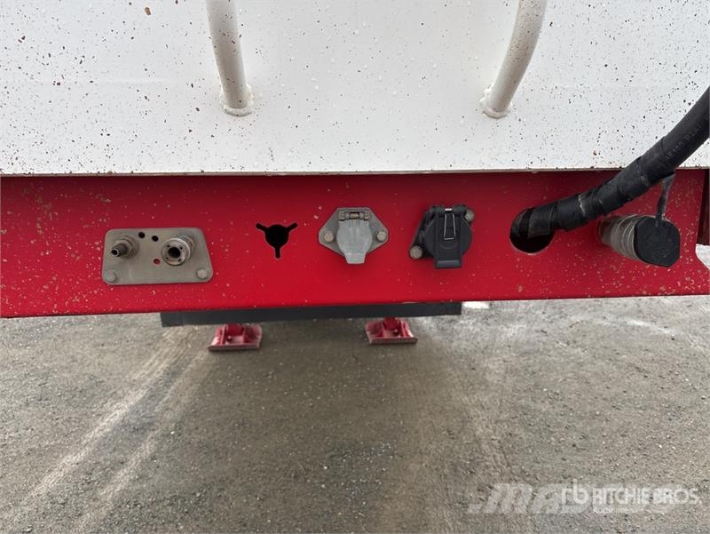  Moore 10 m Tri/A Step Deck End Dump Trailer Pašizgāzējs