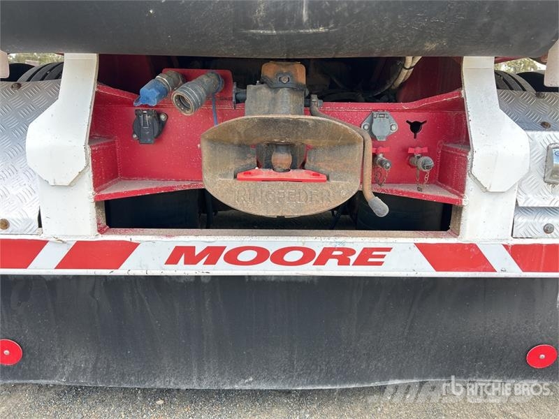 Moore 10 m Tri/A Step Deck End Dump Trailer ダンプトレーラー