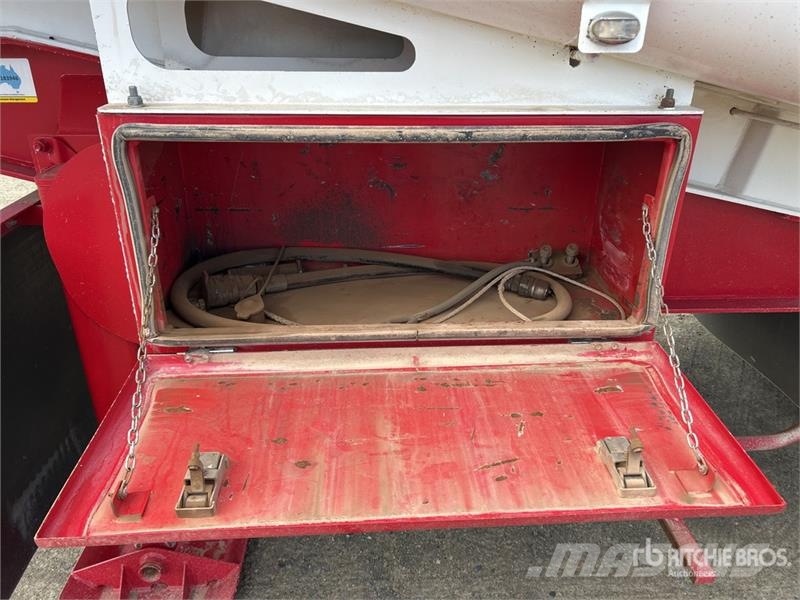 Moore 10 m Tri/A Step Deck End Dump Trailer ダンプトレーラー