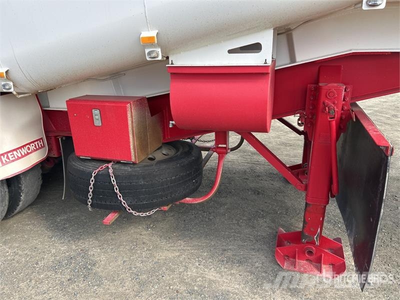 Moore 10 m Tri/A Step Deck End Dump Trailer ダンプトレーラー