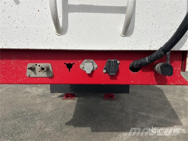 Moore 10 m Tri/A Step Deck End Dump Trailer ダンプトレーラー