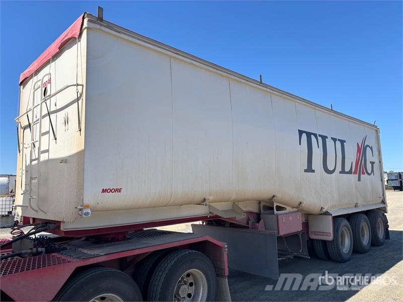 Moore 10 m Tri/A Step Deck End Dump Trailer Kiper prikolice