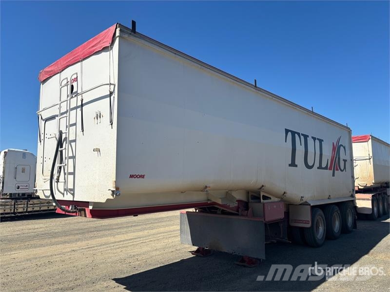 Moore 10 m Tri/A Step Deck End Dump Trailer Kiper prikolice