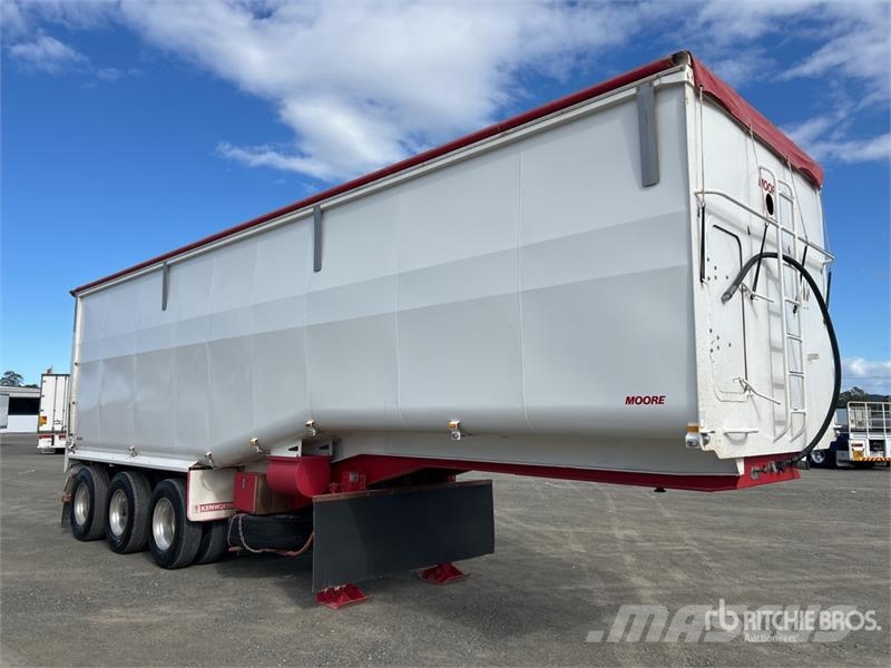 Moore 10 m Tri/A Step Deck End Dump Trailer ダンプトレーラー