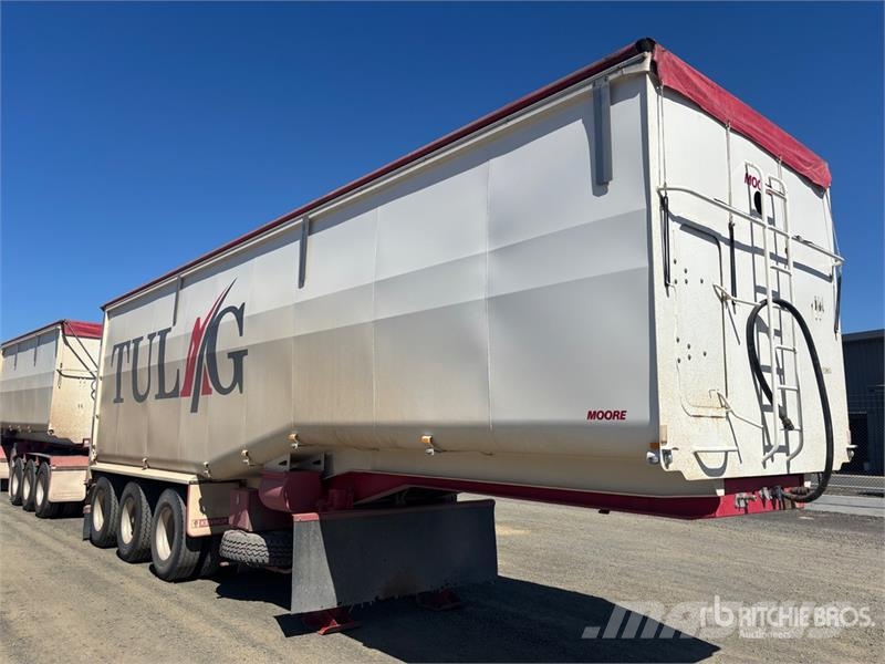 Moore 10 m Tri/A Step Deck End Dump Trailer Kiper prikolice