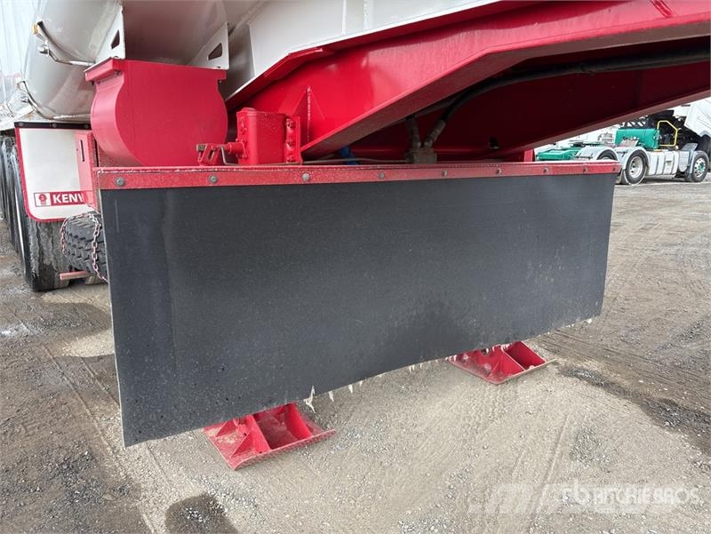 Moore 10 m Tri/A Step Deck End Dump Trailer Tipphengere