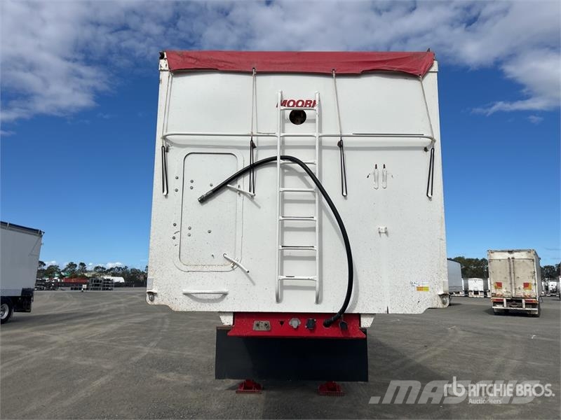 Moore 10 m Tri/A Step Deck End Dump Trailer ダンプトレーラー