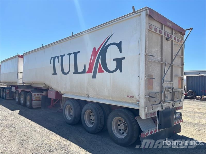 Moore 10 m Tri/A Step Deck End Dump Trailer Kiper prikolice