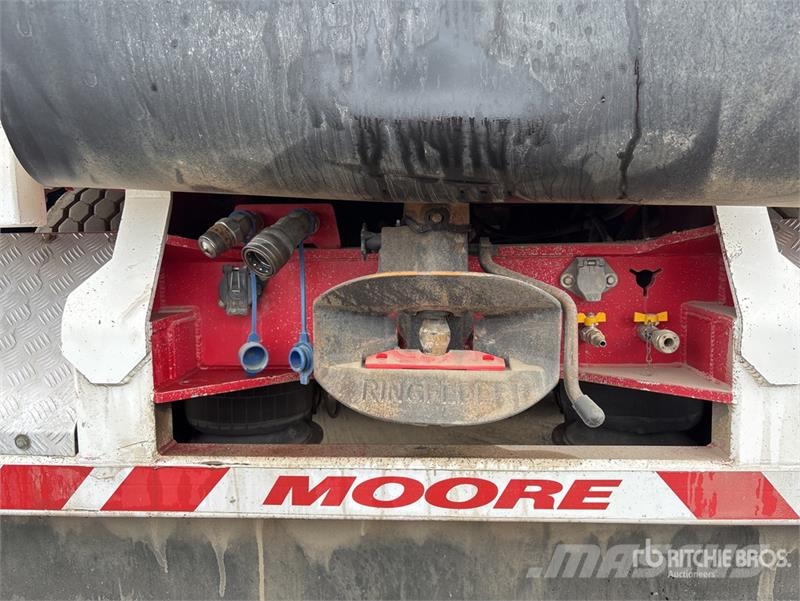 Moore 10 m Tri/A Step Deck End Dump Trailer Tipphengere