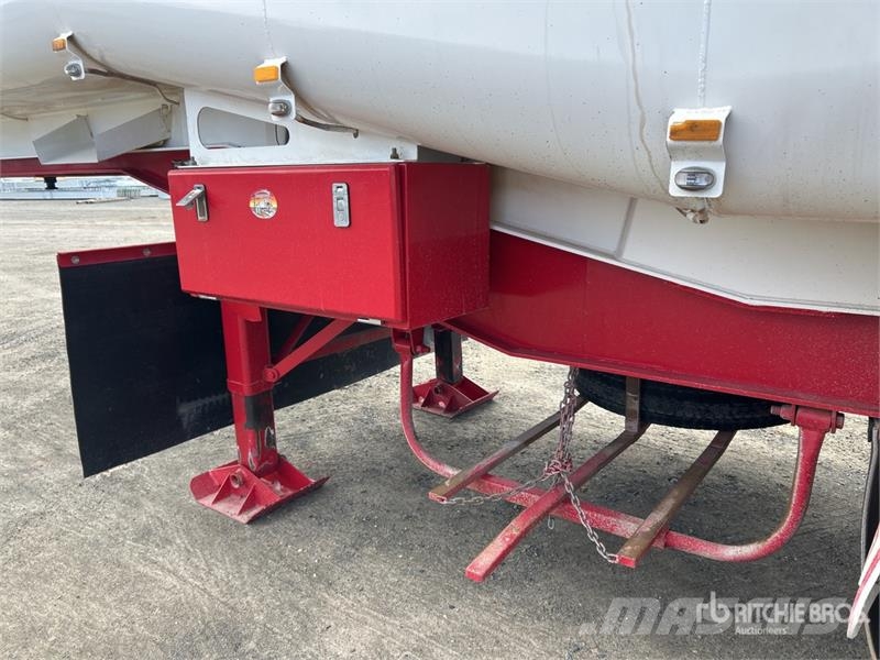 Moore 10 m Tri/A Step Deck End Dump Trailer ダンプトレーラー