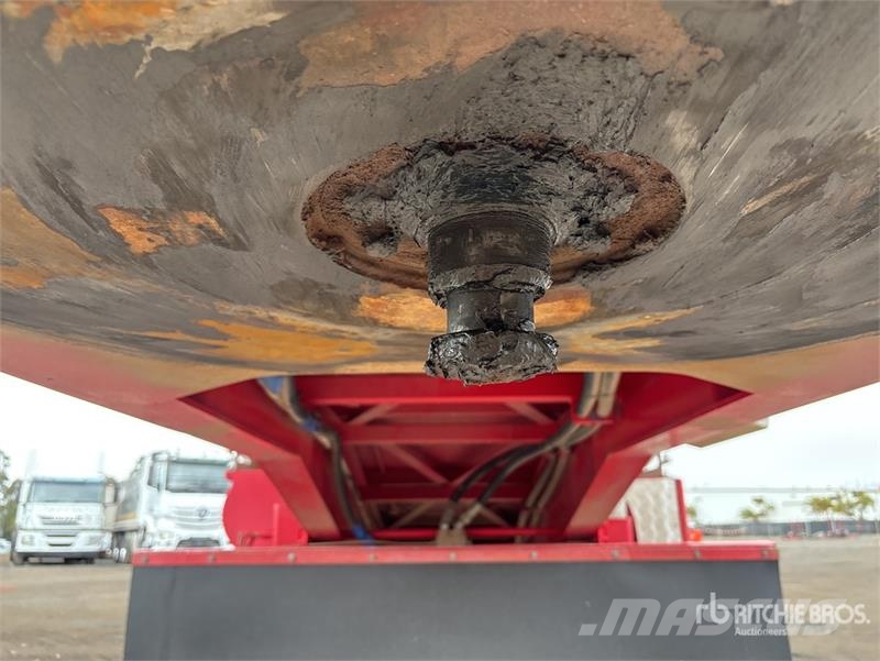 Moore 10 m Tri/A Step Deck End Dump Trailer Tipphengere