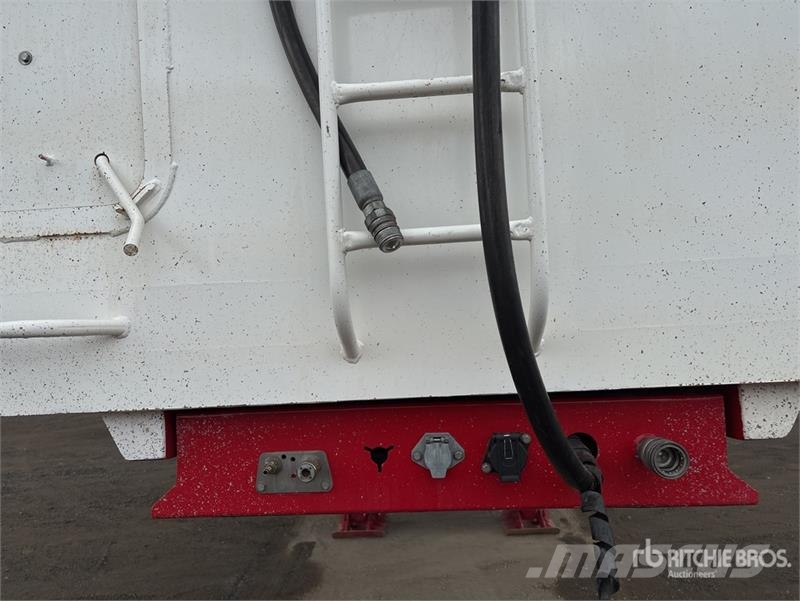 Moore 10 m Tri/A Step Deck End Dump Trailer Tipphengere