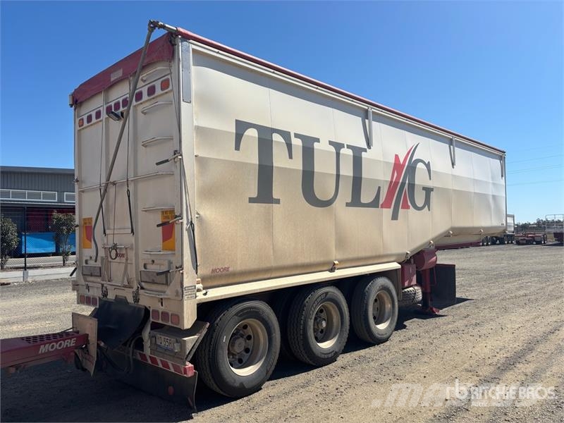 Moore 10 m Tri/A Step Deck End Dump Trailer Kiper prikolice