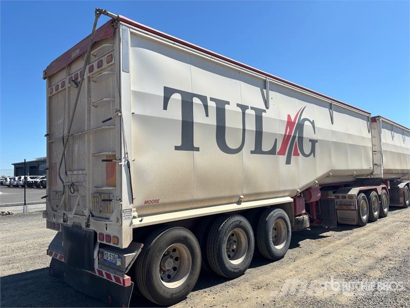 Moore 10 m Tri/A Step Deck End Dump Trailer Kiper prikolice