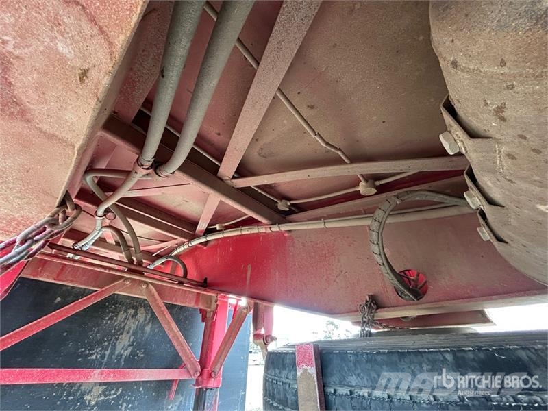 Moore 10 m Tri/A Step Deck End Dump Trailer ダンプトレーラー