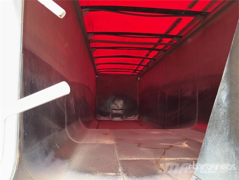 Moore 10 m Tri/A Step Deck End Dump Trailer Tipphengere