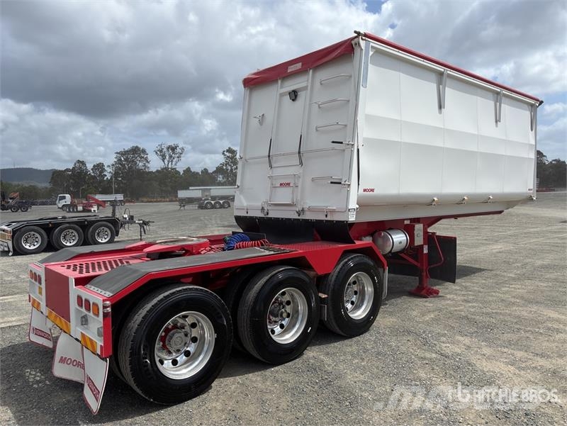Moore 6.4 m Tri/A B-Double Lead End Dump Trailer Reboques basculantes