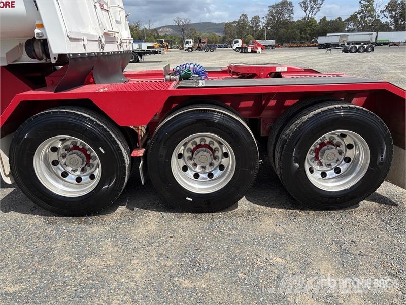Moore 6.4 m Tri/A B-Double Lead End Dump Trailer Reboques basculantes