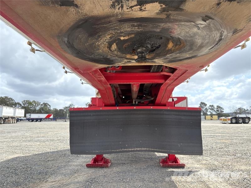 Moore 6.4 m Tri/A B-Double Lead End Dump Trailer Reboques basculantes