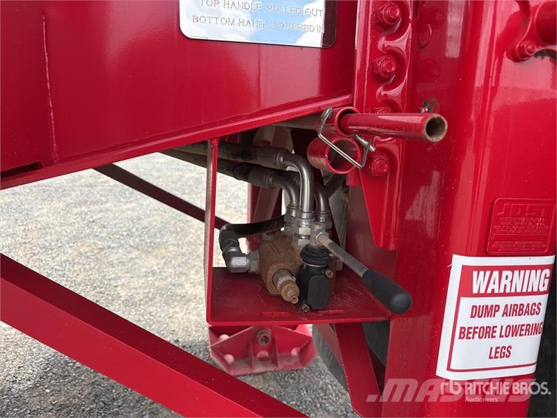 Moore 6.4 m Tri/A B-Double Lead End Dump Trailer Reboques basculantes