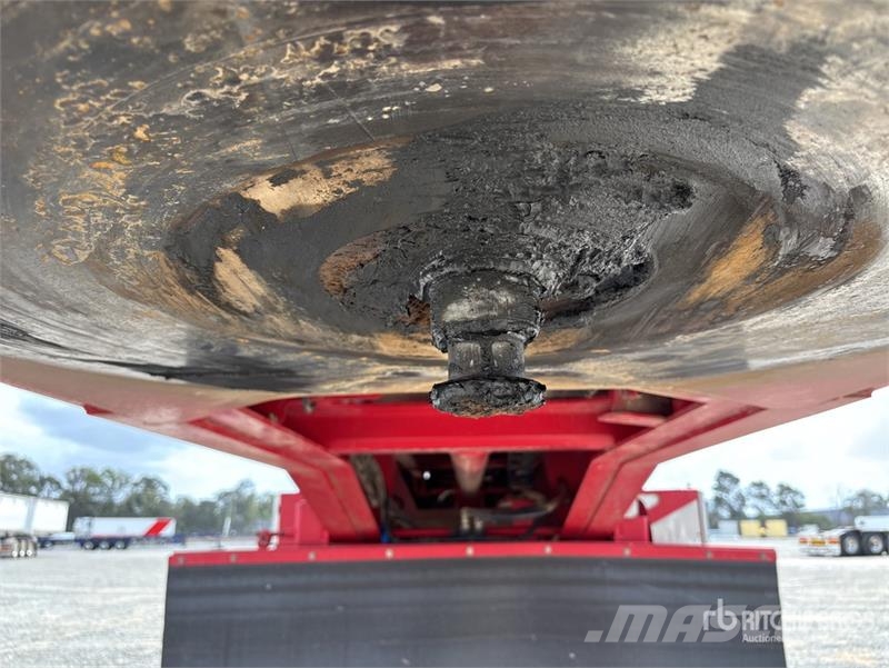 Moore 6.4 m Tri/A B-Double Lead End Dump Trailer Reboques basculantes