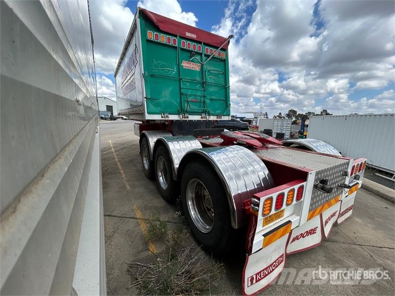 Moore 6.45 m Tri/A B-Double Lead End Dump Trailer Самоскиди