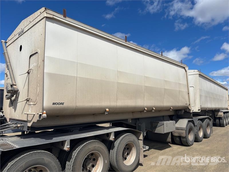 Moore 6.7 m Tri/A B-Double Lead End Dump Trailer Kiperi prikolice