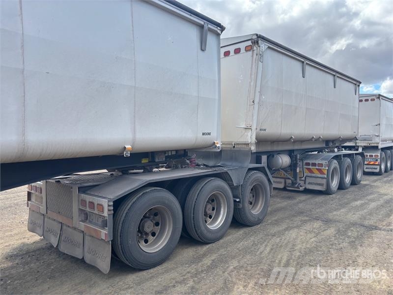 Moore 6.7 m Tri/A B-Double Lead End Dump Trailer Kiperi prikolice