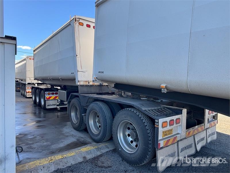 Moore 6.8 m Tri/A B-Double Lead End Dump Trailer Самоскиди