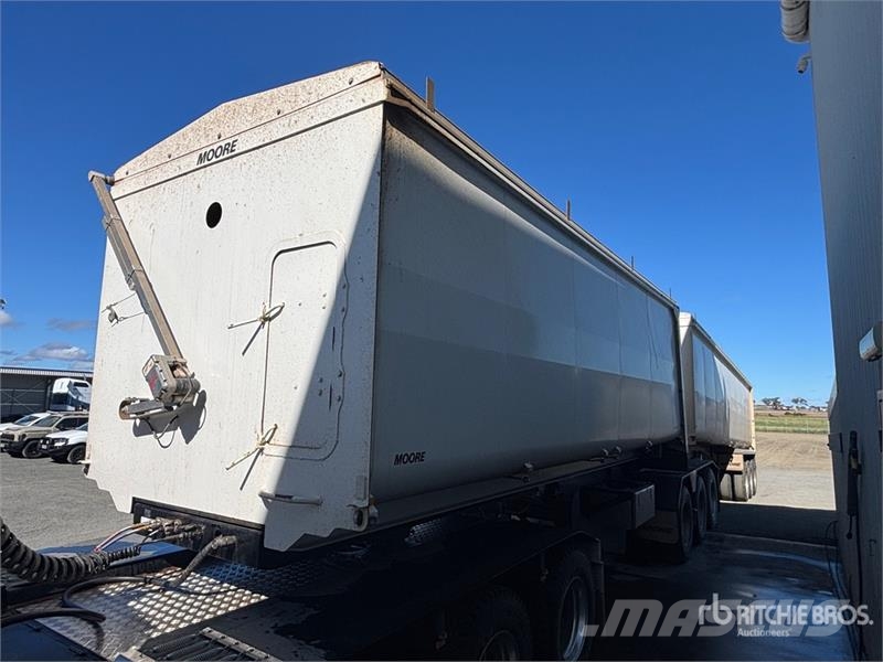 Moore 6.8 m Tri/A B-Double Lead End Dump Trailer Самоскиди