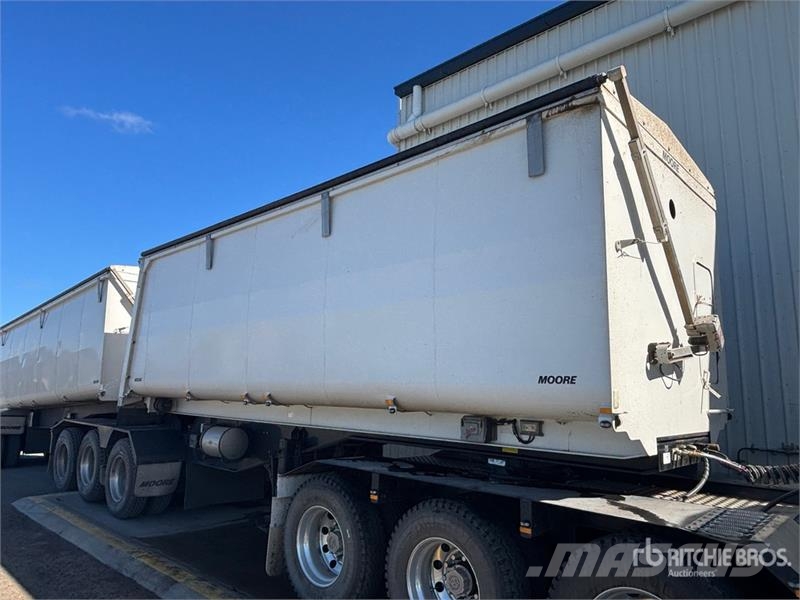 Moore 6.8 m Tri/A B-Double Lead End Dump Trailer Самоскиди